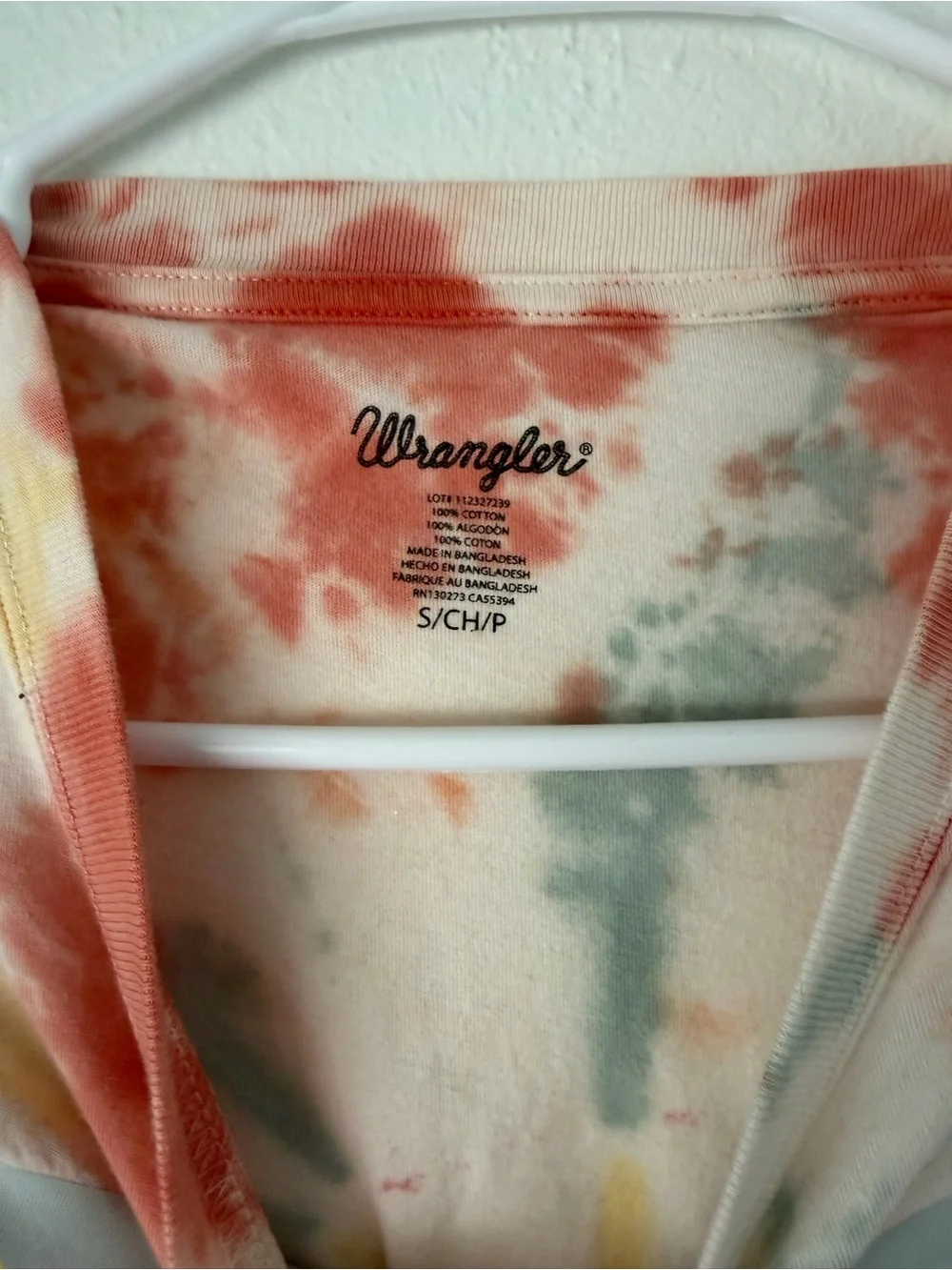 NWOT Wrangler Sunset Crop T-Shirt - Picture 2 of 3